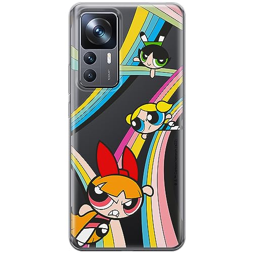 ERT GROUP etui na telefon Xiaomi 12T/ 12T pro/ K50 Ultra, case oryginalny i oficjalnie licencjonowany przez The Powerpuff Girls, wzór The Powerpuff Girls 020, plecki z TPU częściowo przeźroczyste