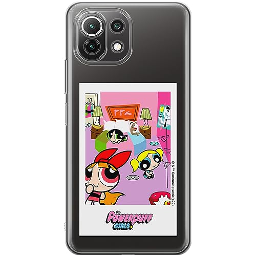 ERT GROUP etui na telefon Xiaomi 11 LITE 4G / 11 LITE 5G, case oryginalny i oficjalnie licencjonowany przez The Powerpuff Girls, wzór The Powerpuff Girls 021, plecki z TPU częściowo przeźroczyste