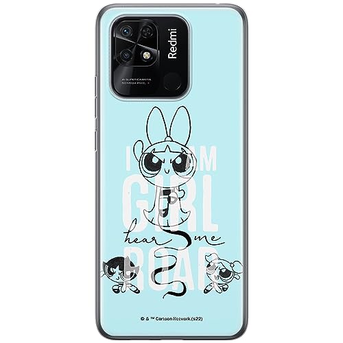 ERT GROUP etui na telefon Xiaomi REDMI 10C, case oryginalny i oficjalnie licencjonowany przez The Powerpuff Girls, wzór The Powerpuff Girls 040, optymalnie dopasowane, plecki z TPU