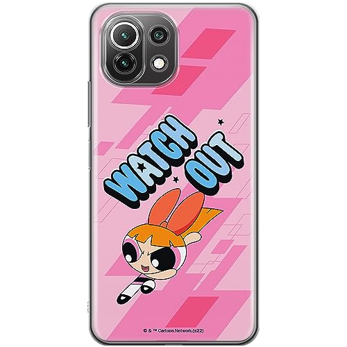 ERT GROUP etui na telefon Xiaomi 11 LITE 4G / 11 LITE 5G, case oryginalny i oficjalnie licencjonowany przez The Powerpuff Girls, wzór The Powerpuff Girls 035, optymalnie dopasowane, plecki z TPU