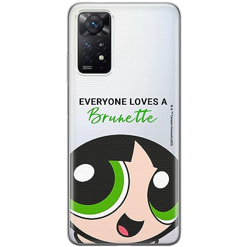 ERT GROUP etui na telefon Xiaomi REDMI NOTE 11 PRO 4G/5G/11 PRO+ 5G, case oryginalny i oficjalnie licencjonowany przez The Powerpuff Girls, wzór The Powerpuff Girls 013, częściowo przeźroczyste