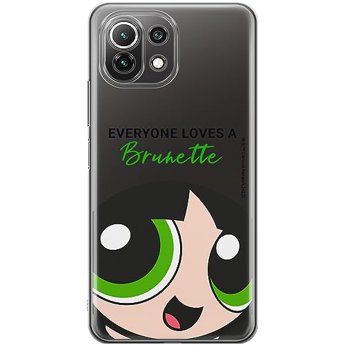 ERT GROUP etui na telefon Xiaomi 11 LITE 4G / 11 LITE 5G, case oryginalny i oficjalnie licencjonowany przez The Powerpuff Girls, wzór The Powerpuff Girls 013, plecki z TPU częściowo przeźroczyste