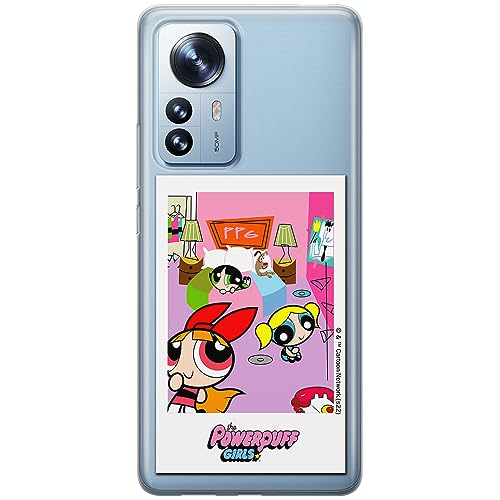 ERT GROUP etui na telefon Xiaomi 12 / 12X, case oryginalny i oficjalnie licencjonowany przez The Powerpuff Girls, wzór The Powerpuff Girls 021, plecki z TPU częściowo przeźroczyste