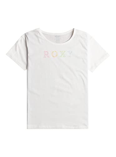 ROXY Podstawowa koszulka dziewczęca biała 6