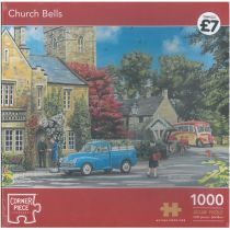 Church Bells. Puzzle 1000 elementów Corner Piece