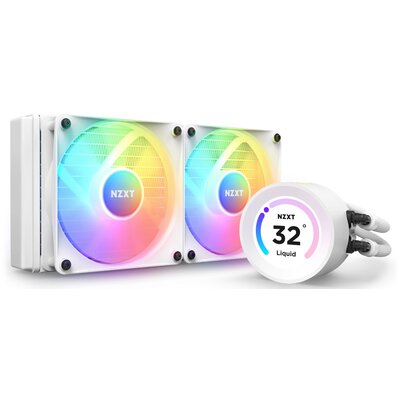 NZXT Kraken Elite 240 RGB White 2x120mm