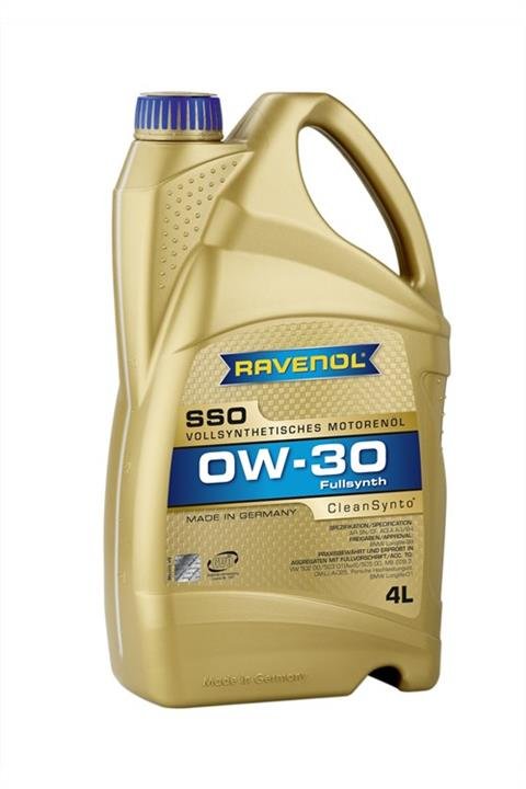 RAVENOL SSO 0W30 CLEANSYNTO 4L 1111100-004