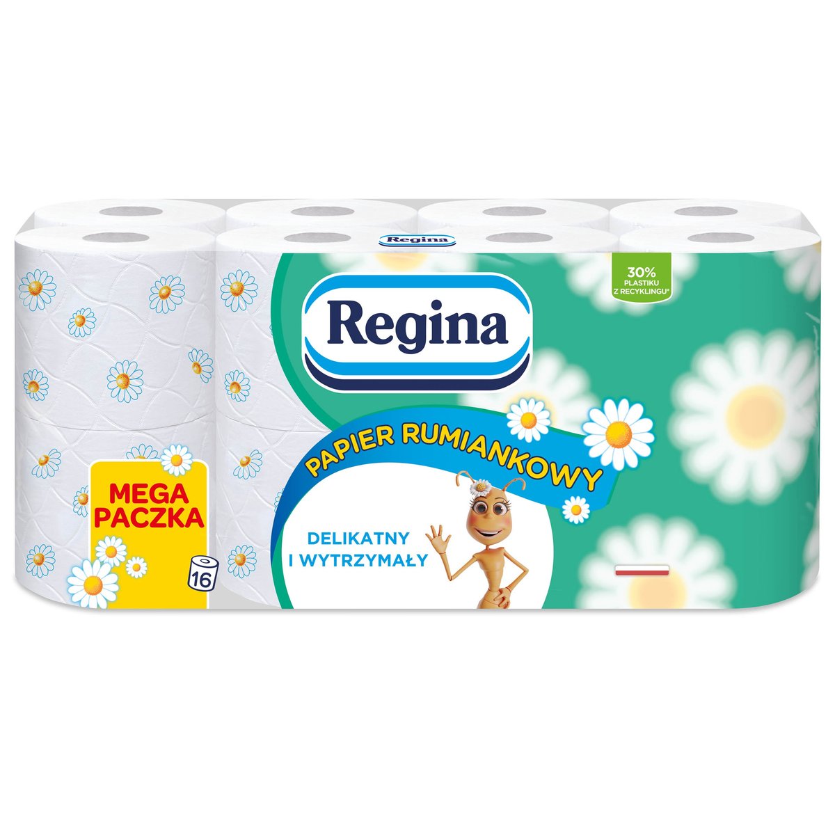 Regina Delikatny I Wytrzymały, Rumiankowy Papier Toaletowy 48 Rolek