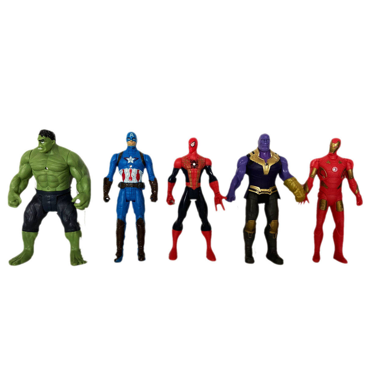 WKS, AVENGERS Duży Zestaw Figurek 5szt + akcesoria