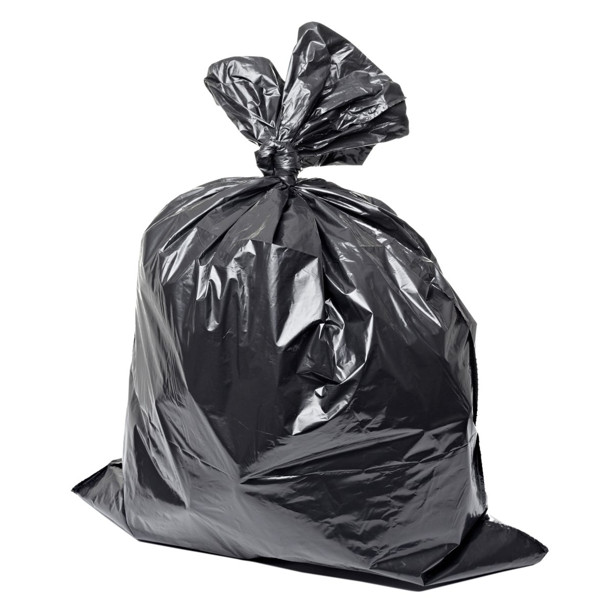 Czarne worki na śmieci, wytrzymałe LDPE 35l 50 worków