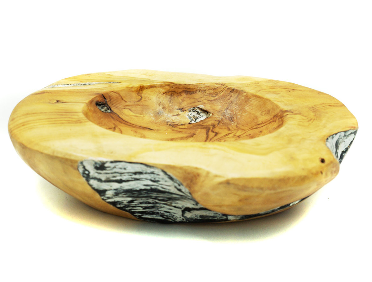 DREWNIANA MISA PATERA Z DREWNA TEKOWEGO TEAK