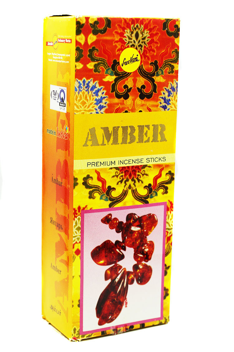 KADZIDEŁKA KADZIDŁA SreeVani BURSZTYN AMBER 120 SZT