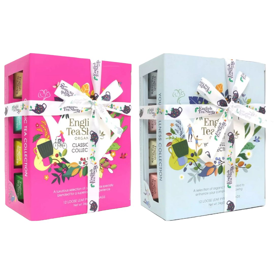 2 x Zestaw herbat EKO piramidki English Tea PREZENT