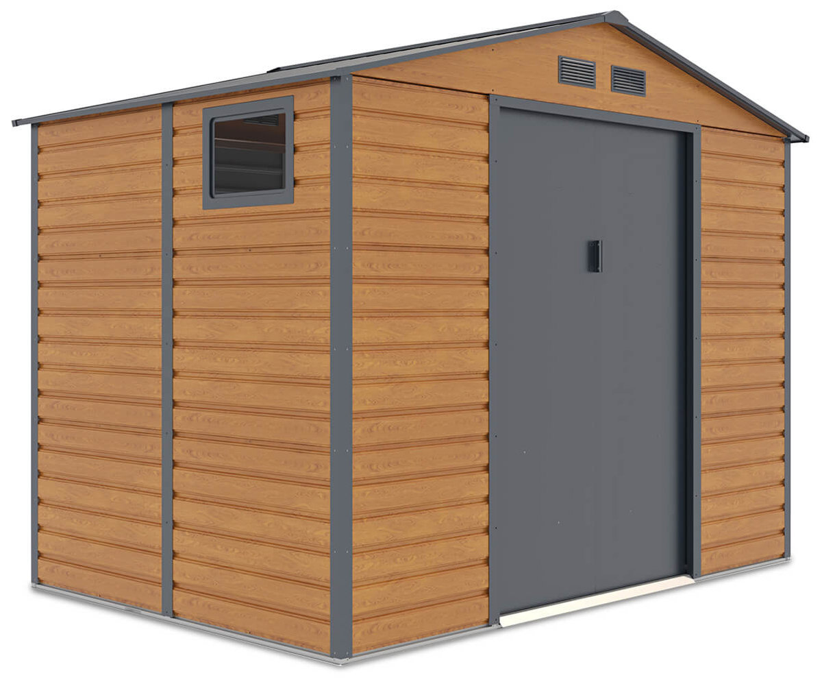 Domek Na Narzędzia Montreal 277X195Cm Oak Grey - Hardmaister