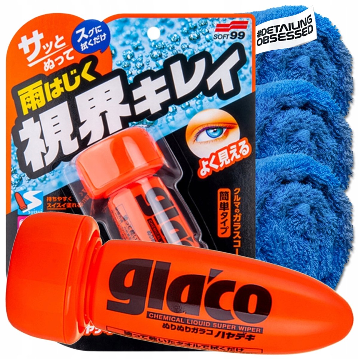 SOFT99 GLACO ROLL ON INSTANT DRY niewidzialna 75ml