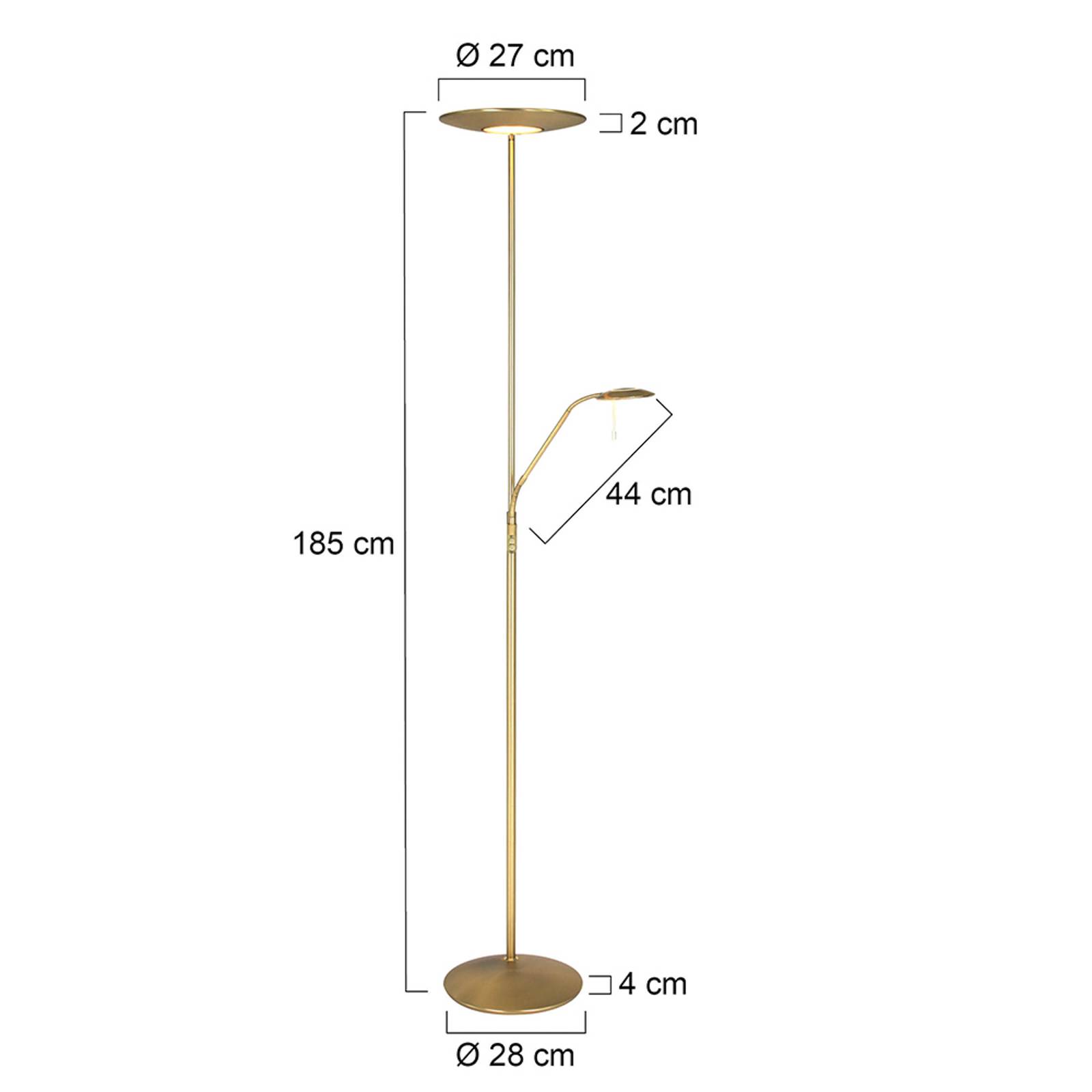 Steinhauer Zodiac LED Podłogowa 7972ME