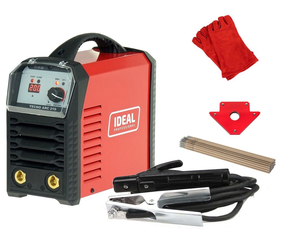 Spawarka inwertorowa Ideal Tecnoarc 210 IGBT MMA/TIG Pakiet akcesoriów 1 - TARC210_pakiet1