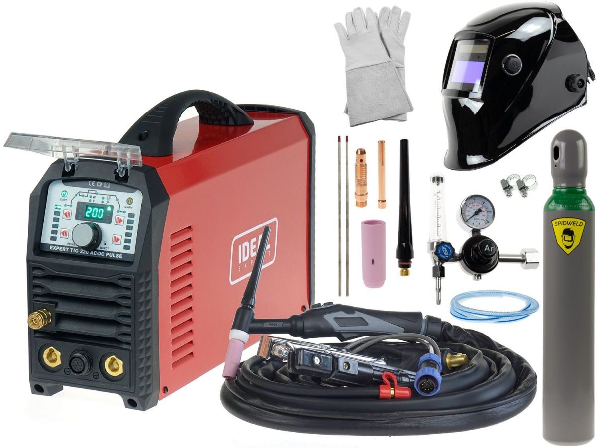 Spawarka Ideal Expert TIG 220 AC/DC Pulse Pakiet akcesoriów 2 - EXTIG220AC_p2