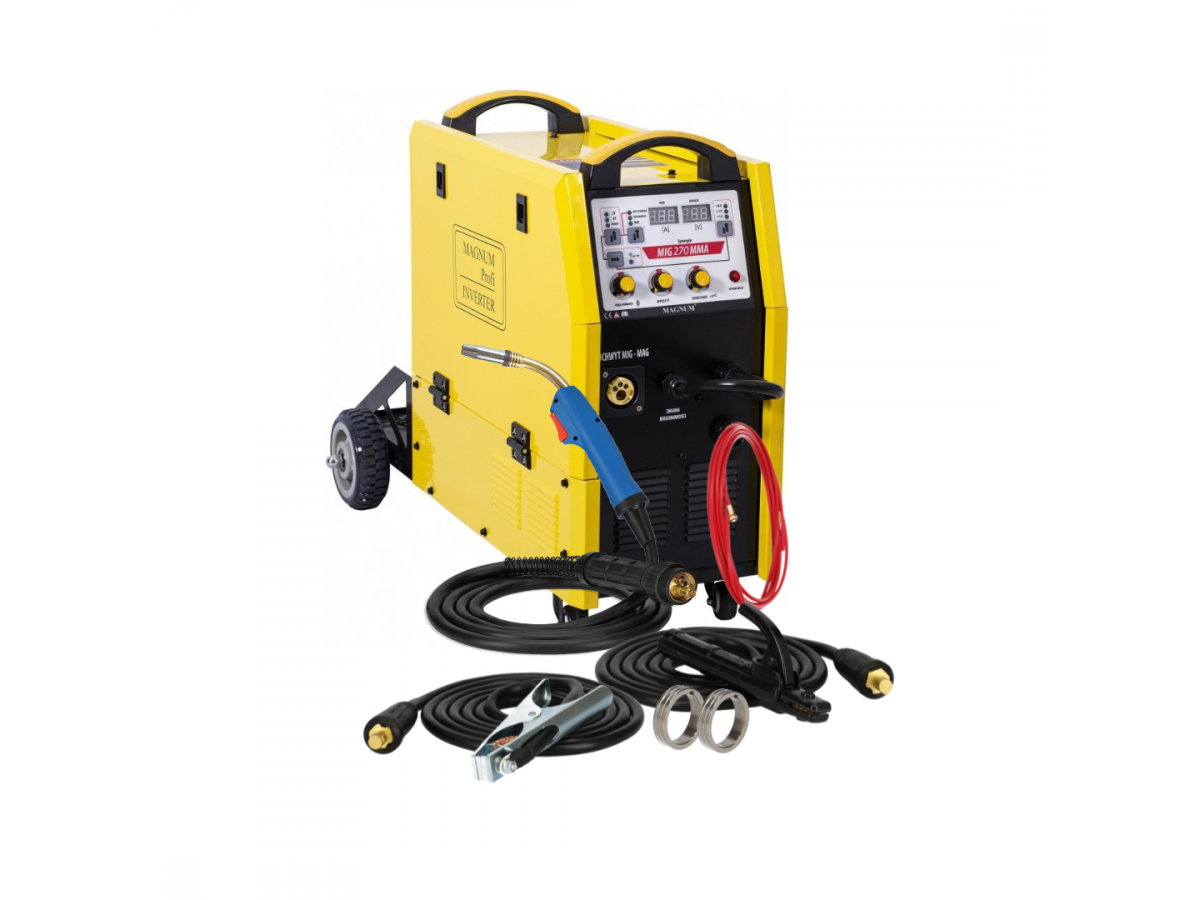 Spawarka Migomat Magnum MIG 270 MMA Synergia Standardowe - U MI 270 SYN