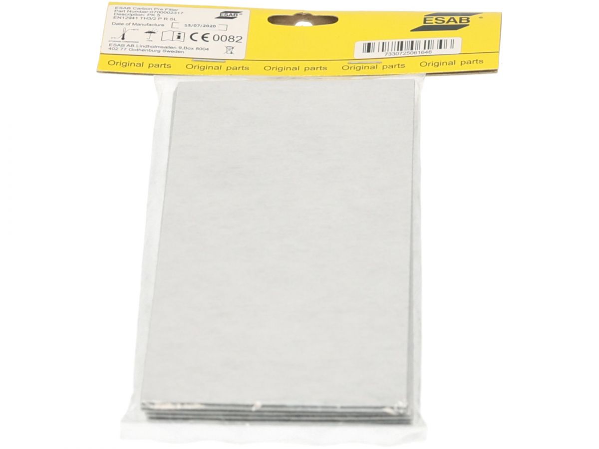Filtr węglowy ESAB PAPR / 5 szt. - 0700002317_px5
