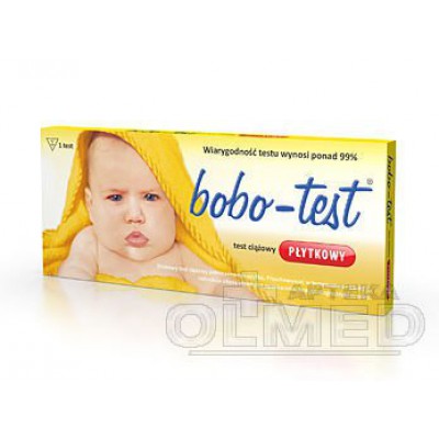 Test ciążowy płytkowy BOBO EZ HCG - 1 sztuka