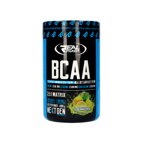 REAL PHARM BCAA Instant - 400g -Cola Lemon - Aminokwasy