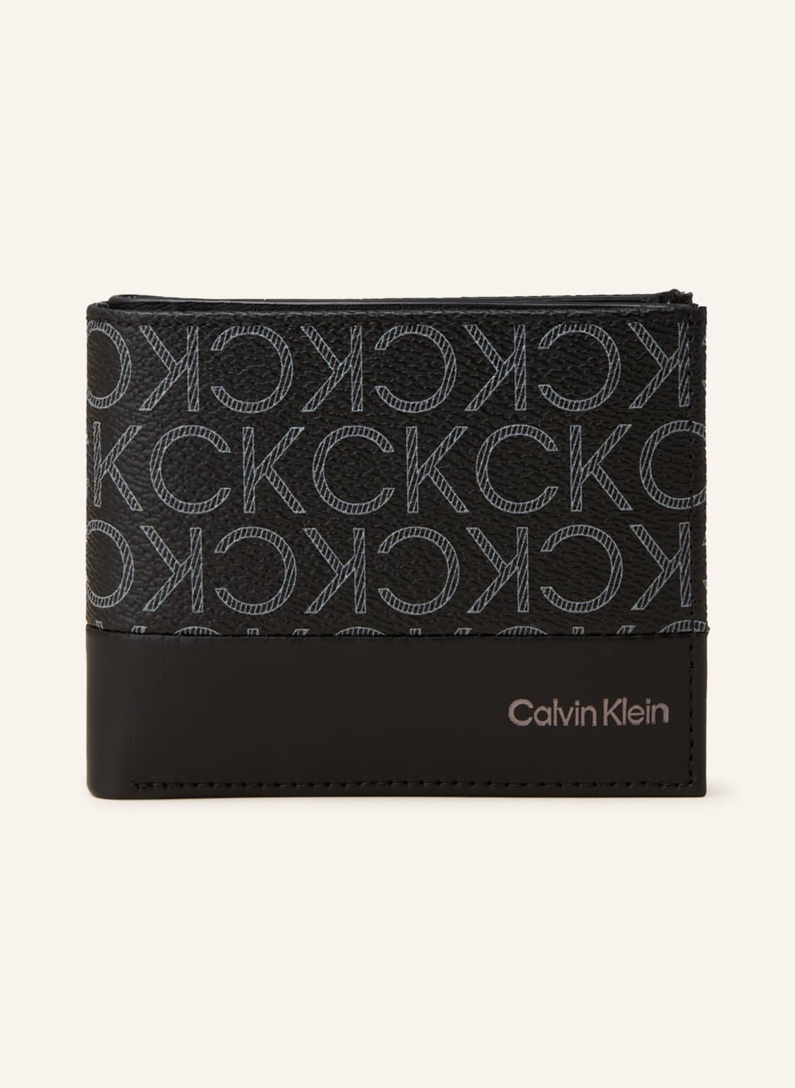 Calvin Klein Portfel schwarz