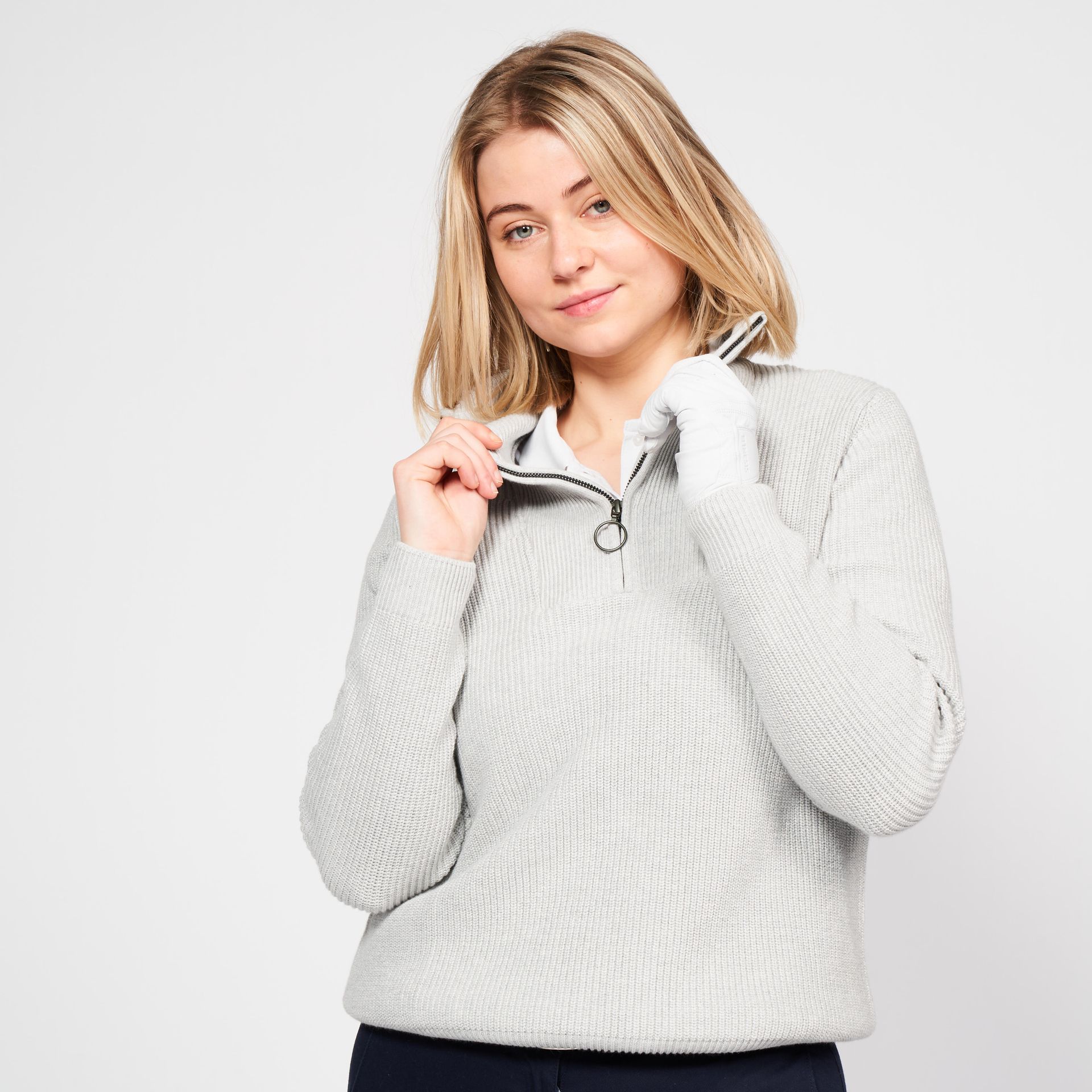 Sweter do golfa damski Inesis MW500
