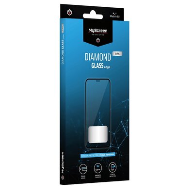 Szkło hartowane MYSCREEN Diamond Glass Lite Edge do Apple iPhone 15 Pro Max Czarny