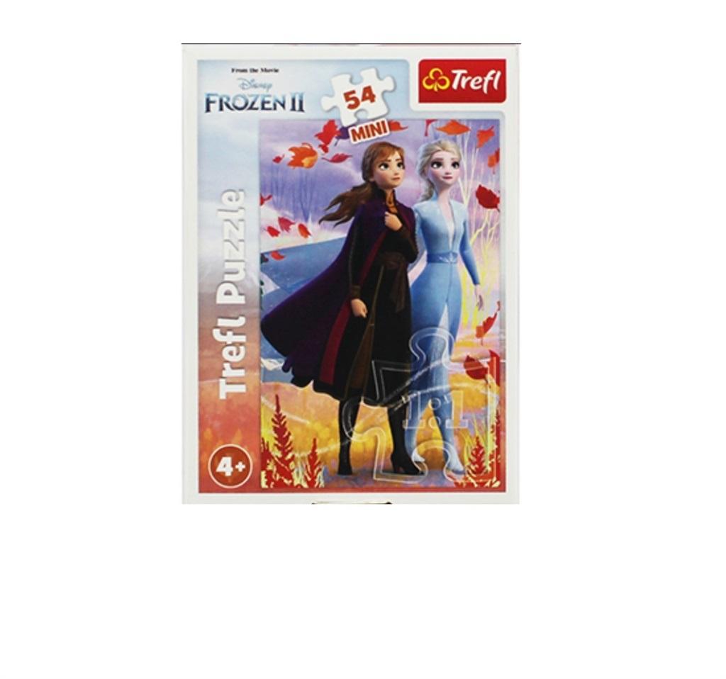 Trefl Puzzle 54 mini W świecie Anny i Elsy 2