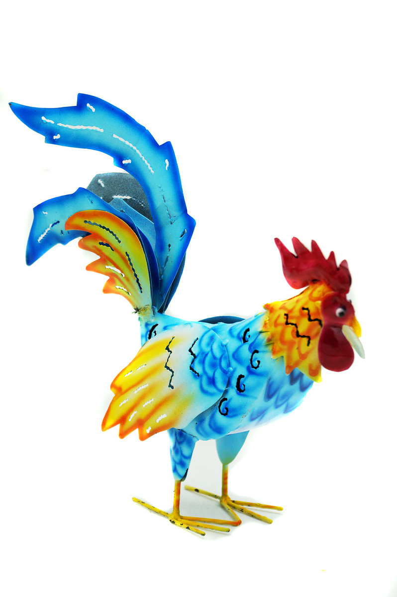 KOGUT KOGUCIK FIGURKA Z METALU METALOPLASTYKA