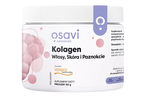 Osavi - Kolagen Włosy, Skóra i Paznokcie, Proszek, 150g