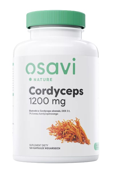 Osavi - Kordyceps, 1200mg, 120 vkaps