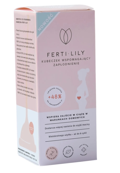 Ferti-Lily Kubeczek Wspomagający Zapłodnienie 1 Sztuka
