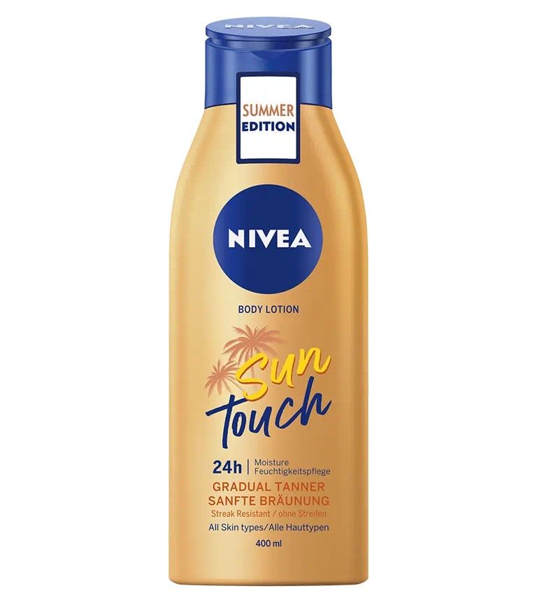 Nivea Sun Touch - Balsam do ciała brązujący 400 ml  in out F17/2023