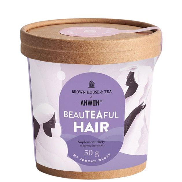 Anwen BeauTEAful Hair, suplement w formie herbaty, 50g