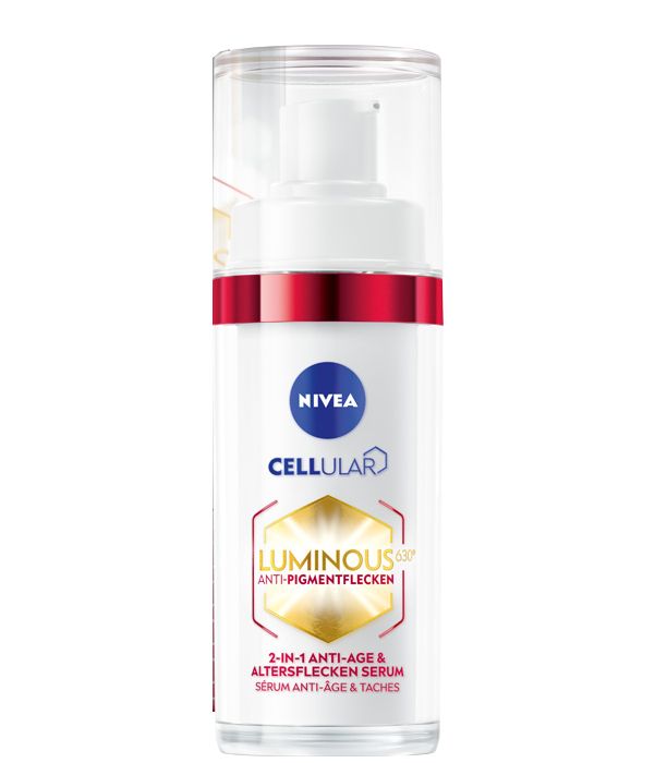 Nivea Cellular Luminous Anti Age 2w1 Serum na przebarwienia i zmarszczki 30ml