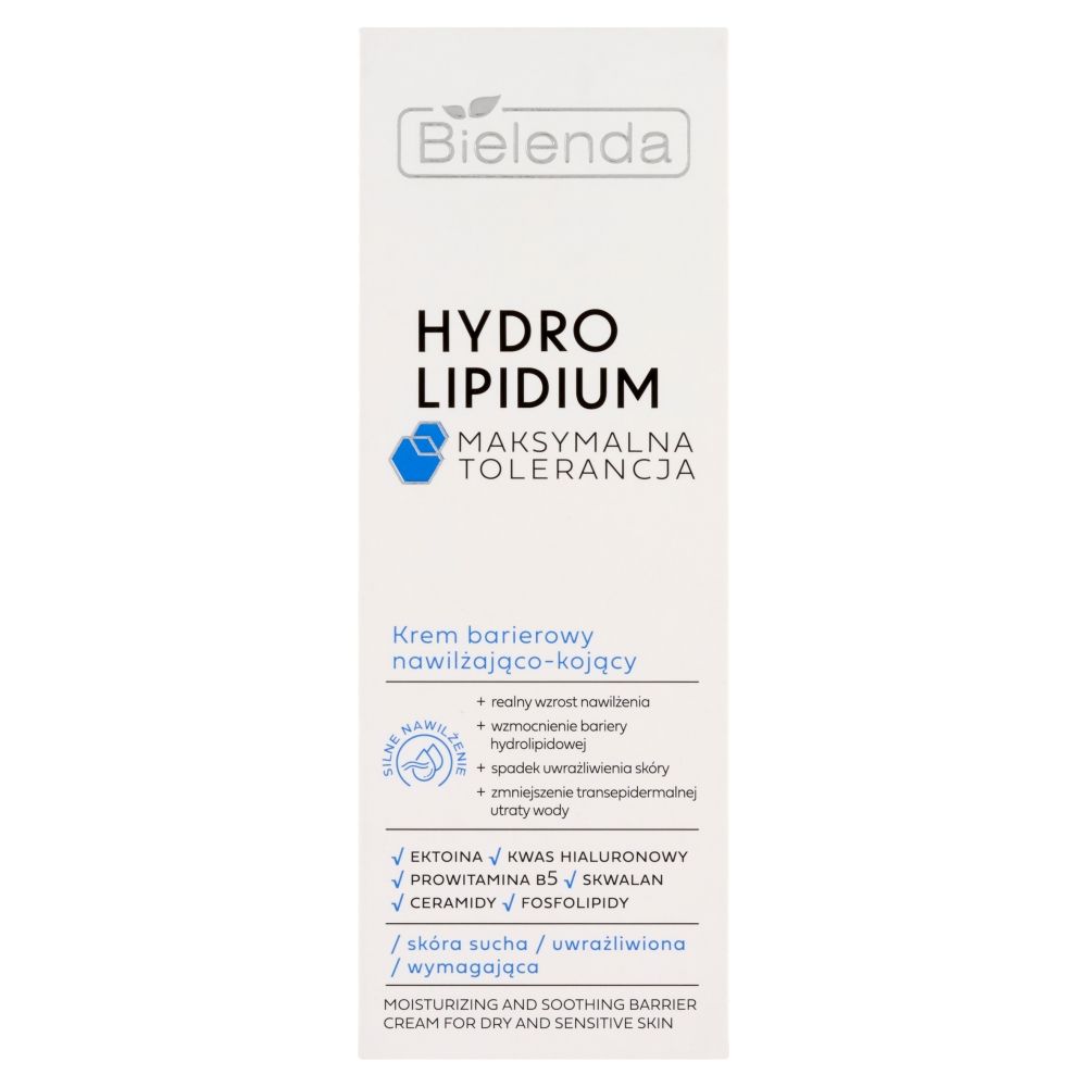 Bielenda Hydro Lipidium Maksymalna Tolerancja Krem barierowy nawilżająco-kojący 50ml