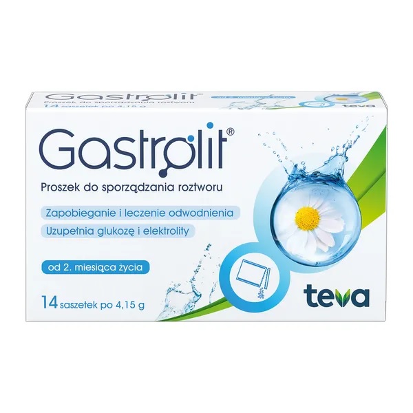 Gastrolit Proszek Do Sporządzania Roztworu 300 mg 14 Saszetek po 4,15 g