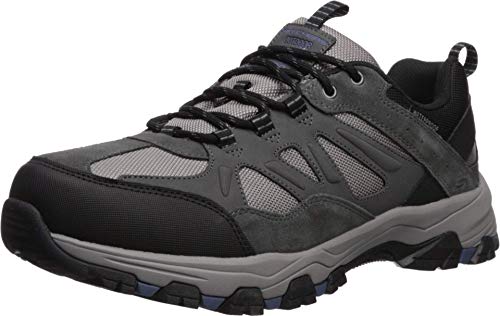 Skechers Selmen-helson Trail Oxford męskie buty trekkingowe, Szary, 43 EU