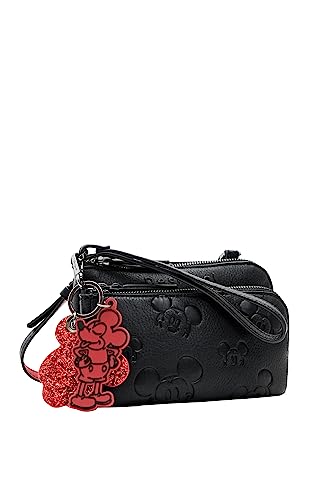 Desigual Mała torba na ramię Mone All Mickey Linda 23WAYP01, czarny, 1