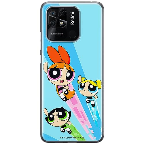 ERT GROUP etui na telefon Xiaomi REDMI 10C, case oryginalny i oficjalnie licencjonowany przez The Powerpuff Girls, wzór The Powerpuff Girls 032, optymalnie dopasowane, plecki z TPU
