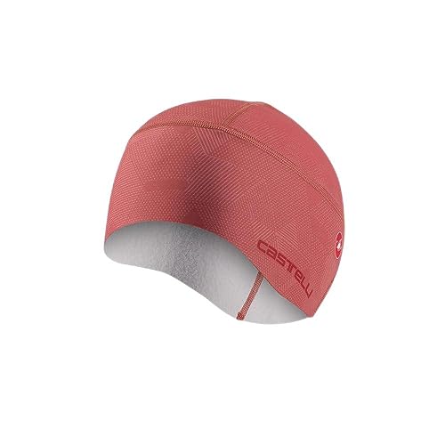 CASTELLI 4520571-654 PRO Thermal W Skully Czapka Damska Mineral Czerwony Rozmiar Uni