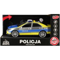 Auto Policja Moje Miasto (światło + dźwięk) 520399 Mega Creative