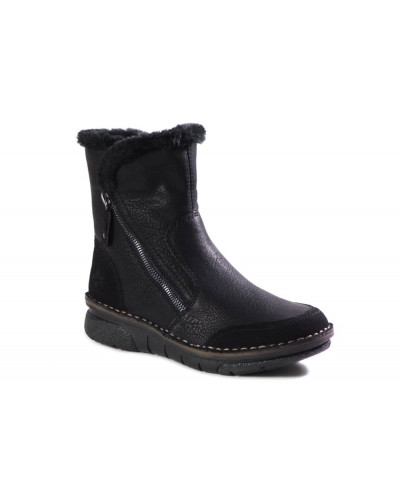 BOTKI RIEKER - 73371-00 BLACK - Rieker