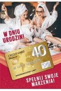 karnet urodziny 40