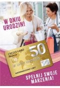 karnet urodziny 50