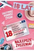 karnet urodziny 18
