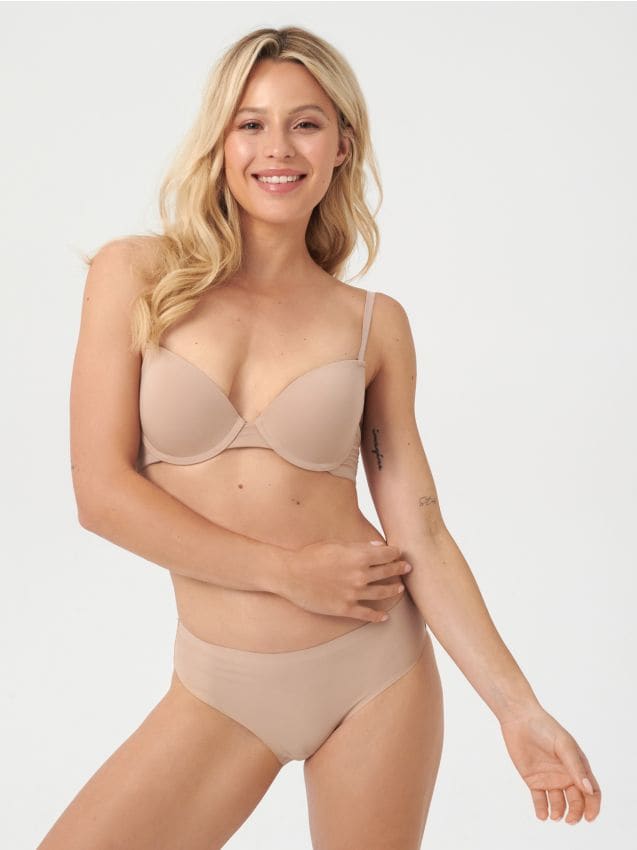 Sinsay - Biustonosz - kremowy