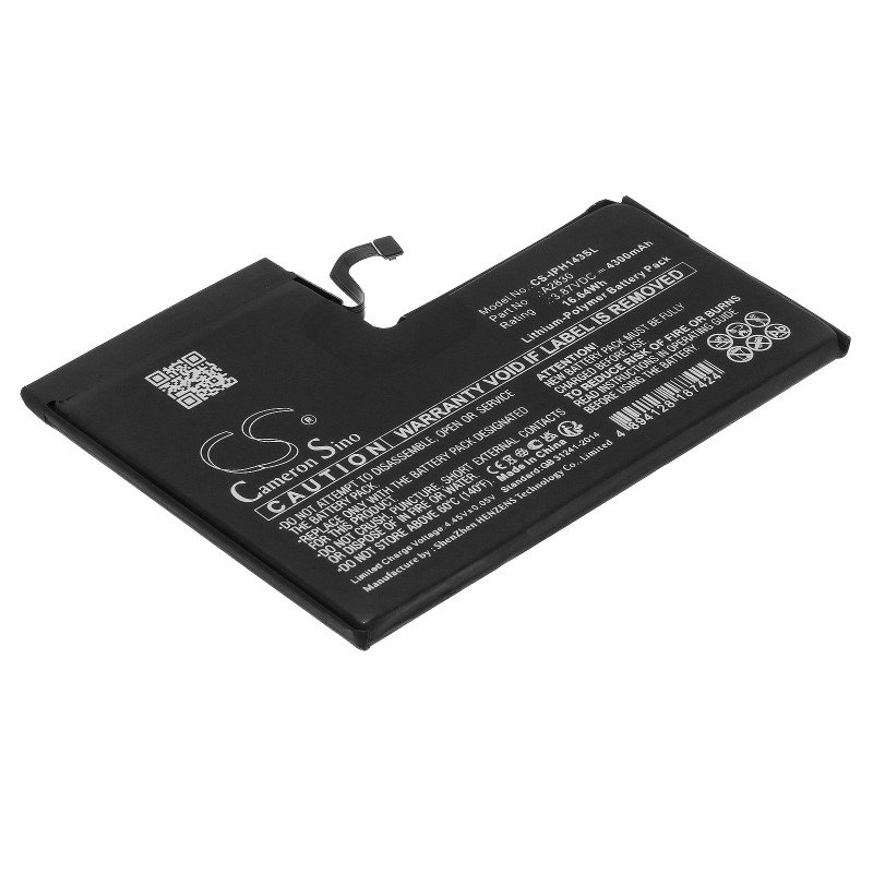 Zdjęcia - Bateria do telefonu CameronSino Apple iPhone 14 Pro Max / A2830 4300mAh 16.64Wh Li-Polymer 3.87V (Cameron 